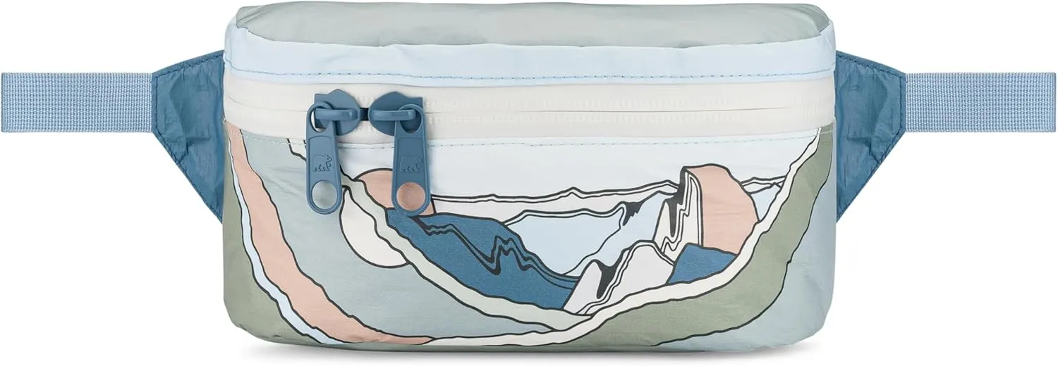 Fanny Pack for Women and Men, Perfect Crossbody Running Pouch for Workouts, Hiking, Sports, Festivals, Outdoors, Traveling, Belt Bag Holds Phone and Accessories (Yosemite)