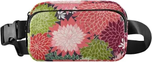 Flower Floral Fanny Packs for Women Fanny Pack For Men Belt Bag Crossbody Fanny Packs for Women Running Fanny Pack Waist Pack 21340123