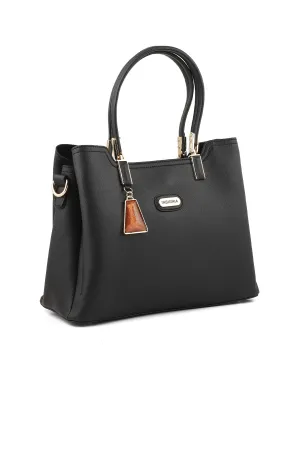 Formal Tote Hand Bags B15056-Black