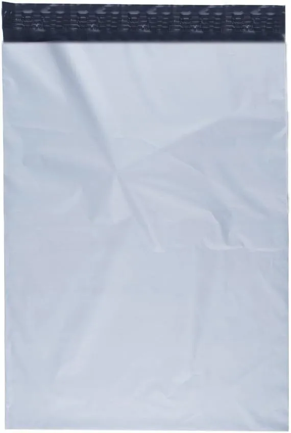 FungLam Grey Plastic Poly Mailers, 12 x 15.5 inches, 100 Count, Self-Seal, Water & Puncture Resistant