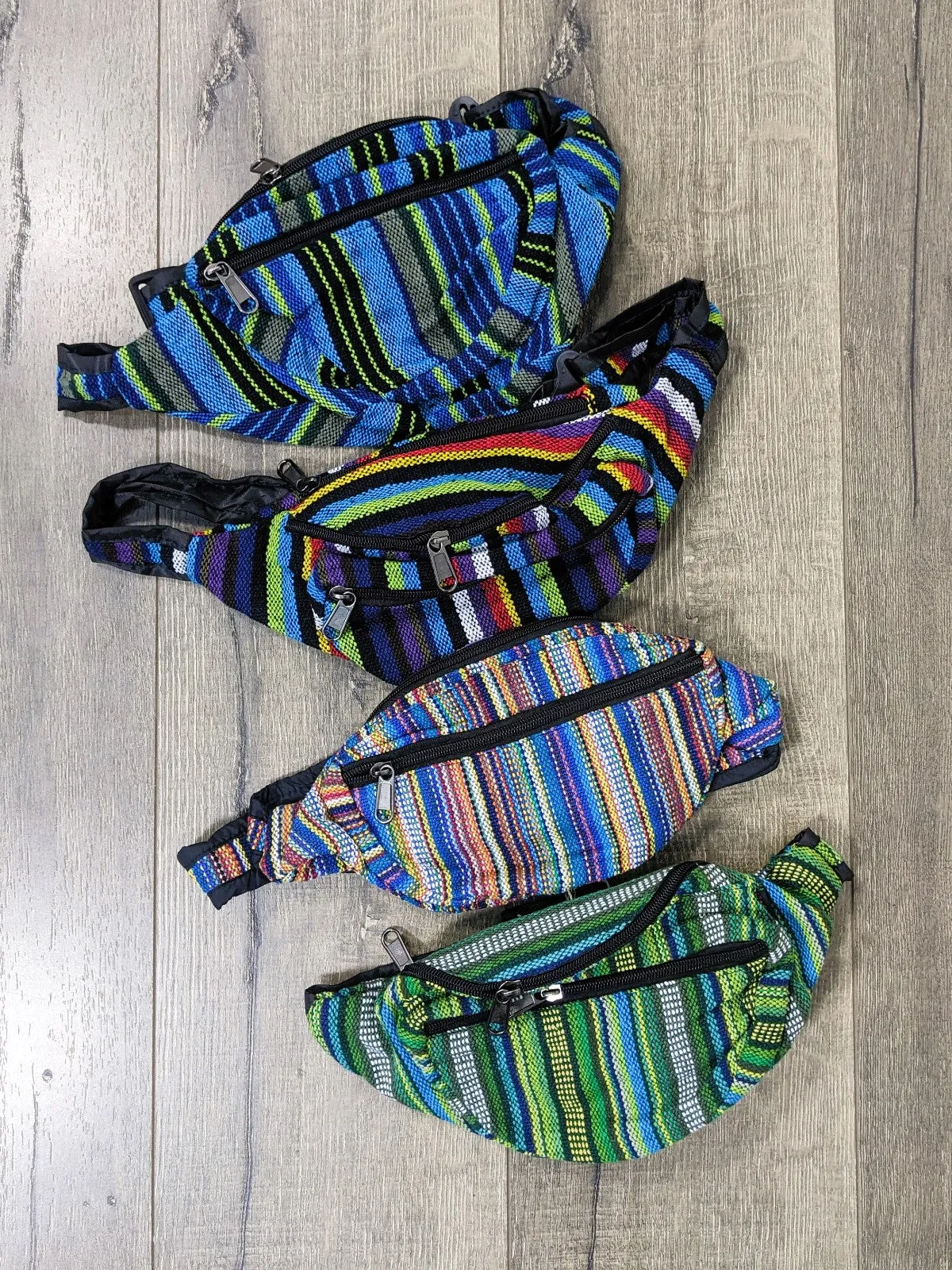 Gheri Stripe Bum Bag