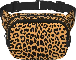 Giraffe Print print Large Fanny Packs for Women Cute Cross Body Waist Bag Fashionable Fanny Pack