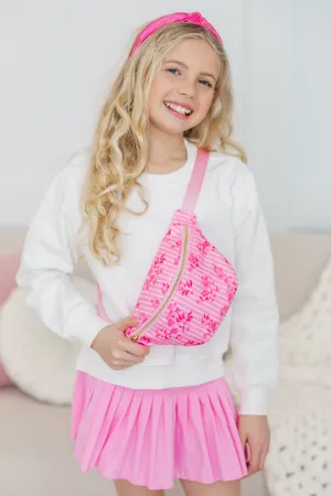 Girls: The Brynlee Pink Fanny Pack