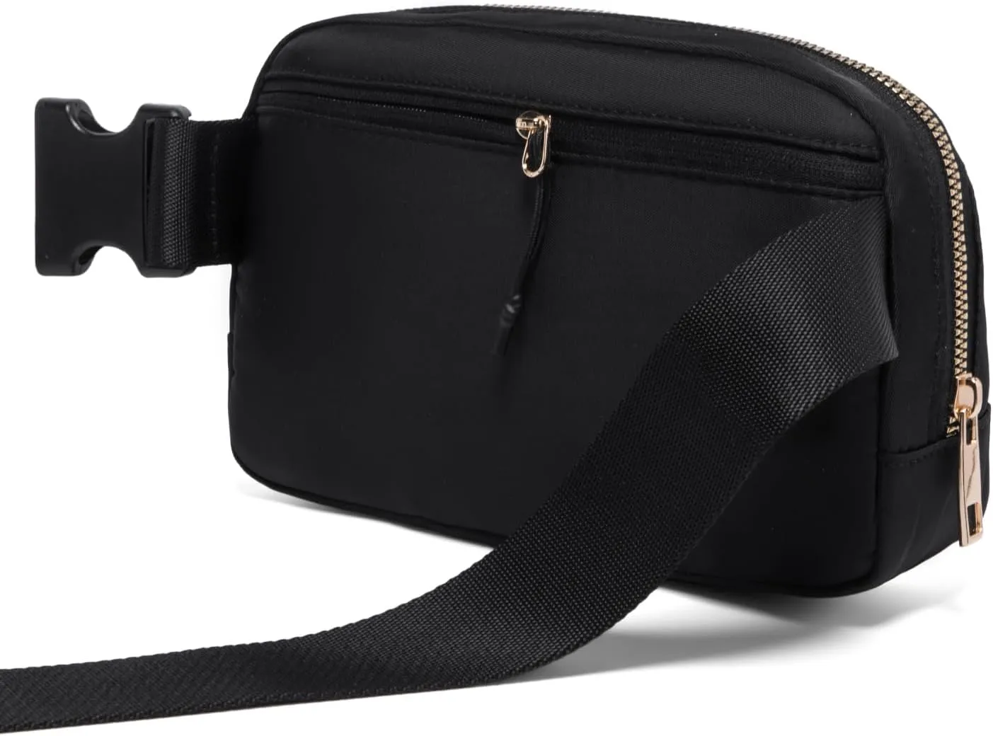 Gitus Birthday Gifts for 8 9 10 11 12 13 Year Old Girls Personalized Fanny Pack Crossbody Bags with Initial Letter Patch Belt Bag for Teen Girls Cute Trendy Stuff Travel Essentials (Black-S)