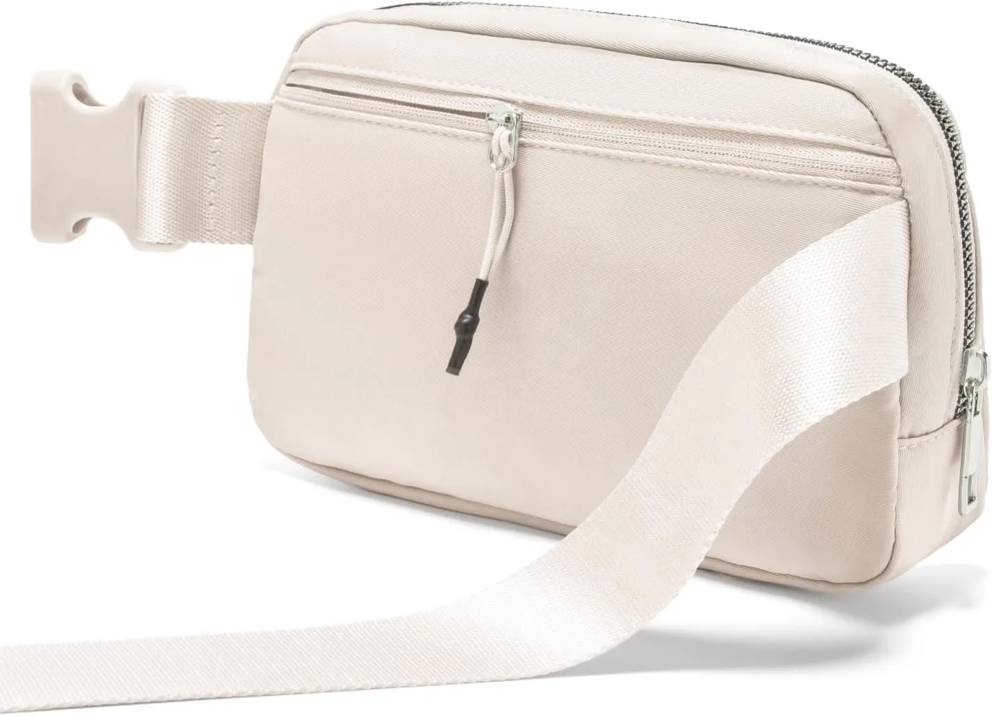 Gitus Birthday Gifts for 8 9 10 11 12 13 Year Old Girls Personalized Fanny Pack Crossbody Bags with Initial Letter Patch Belt Bag for Teen Girls Cute Trendy Stuff Travel Essentials (Ivory-S)