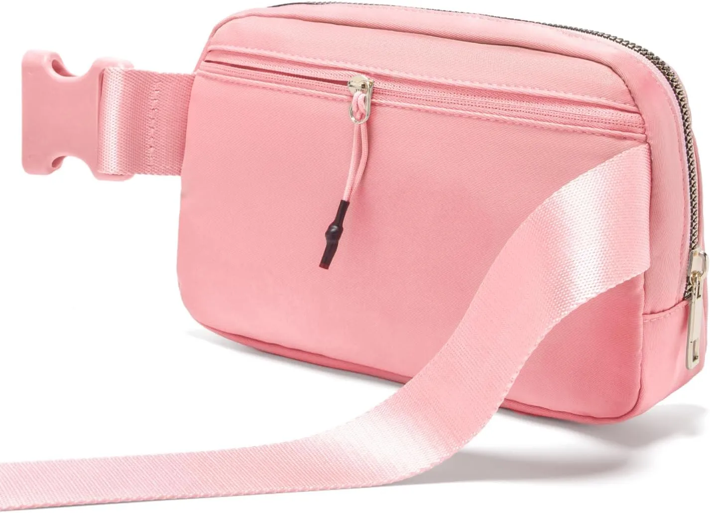 Gitus Birthday Gifts for 8 9 10 11 12 13 Year Old Girls Personalized Fanny Pack Crossbody Bags with Initial Letter Patch Belt Bag for Teen Girls Cute Trendy Stuff Travel Essentials (LightPink-C)