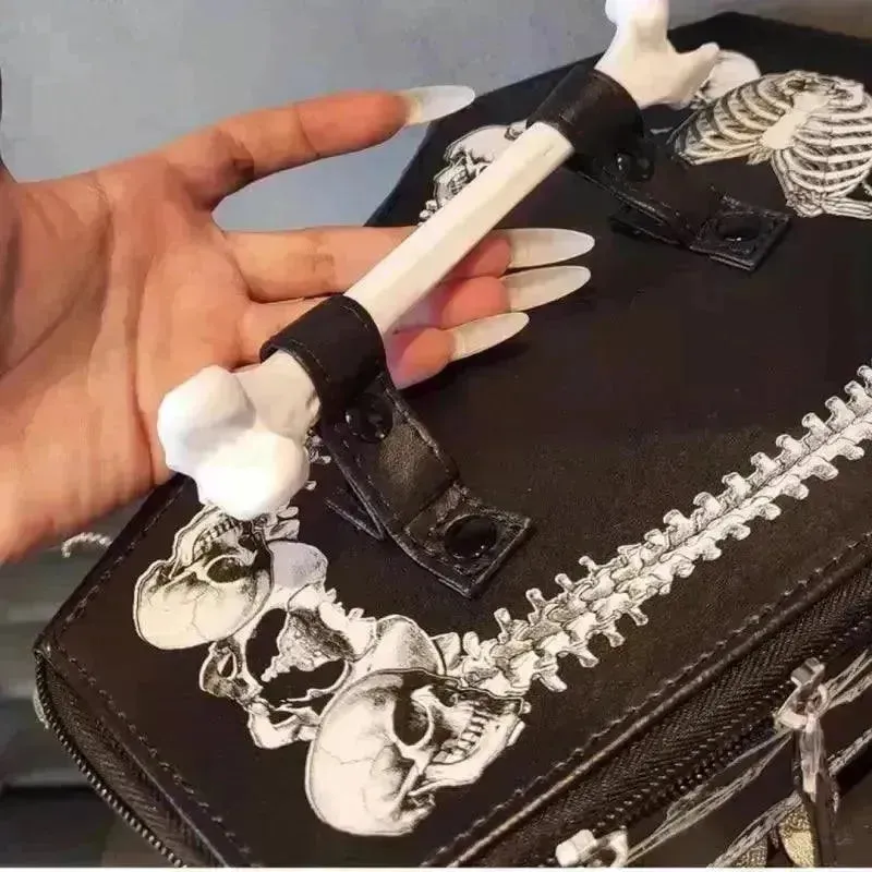 Gothic Coffin Shaped Bag
