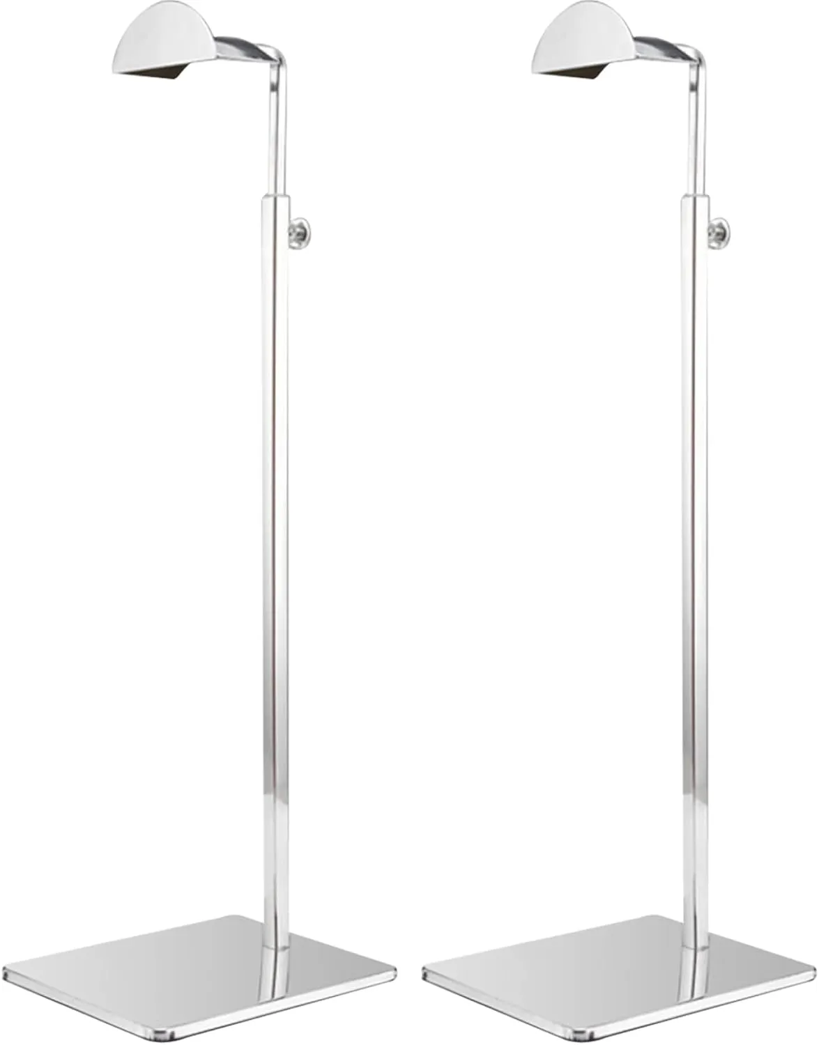 Handbag Storage,Bag Organiser, Purse Display Stand 2Pcs Height Adjustable Handbag Display Stand, Standing Stand Stainless Steel Purse Holder Rack for Bags, Purses