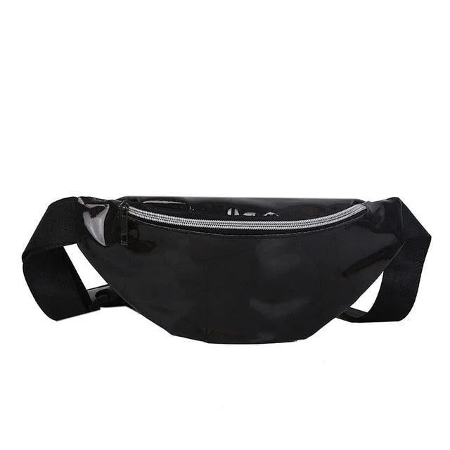 Holographic Patterned Fanny Pack