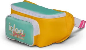Igloo Retro Fanny Packs Cooler, Insulated Crossbody Bag, Fashion Waist Packs, Adjustable & Lightweight Travel Hip Pack