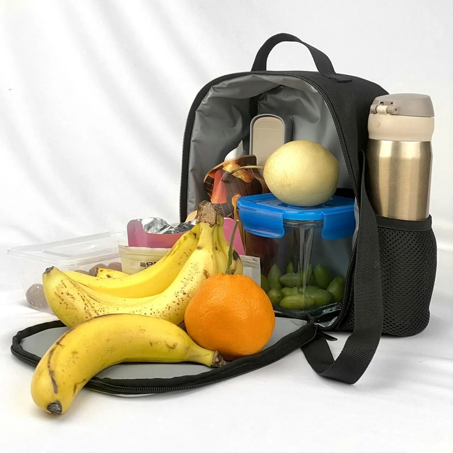 Insulated Lunch Bag Lunch Box for Women Men Divided Sea Pathway Lunch bag Lunch Tote Bags for Work Office