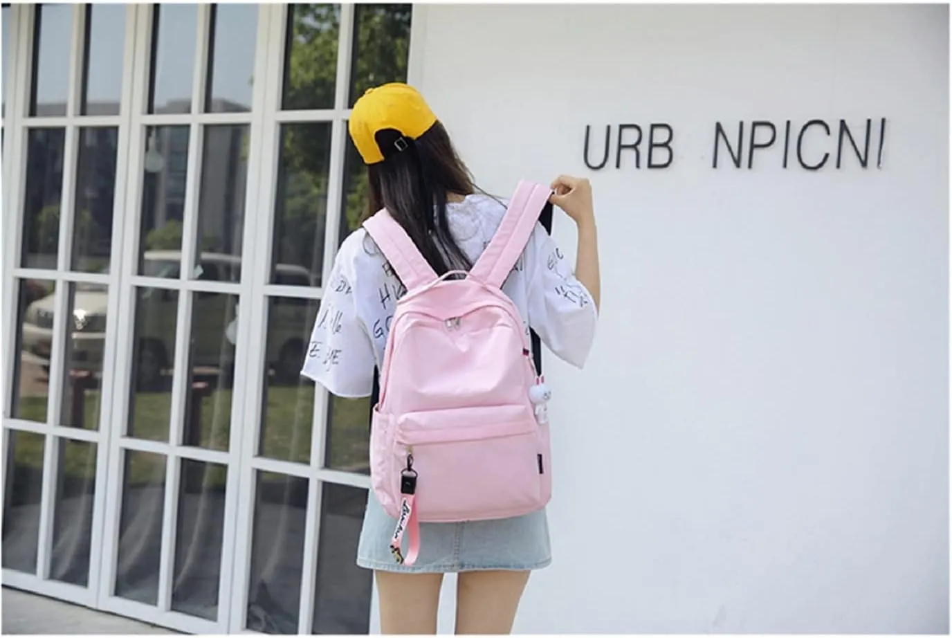 ISaikoy Anime Komi can't communicate Backpack Shoulder Bag Bookbag Student School Bag Daypack Satchel J8