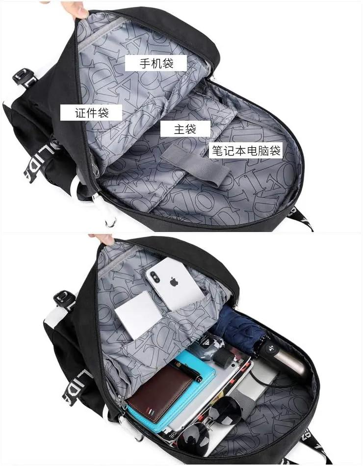 ISaikoy Anime VINLAND SAGA Backpack Rucksack Bookbag Student School Bag Daypack Satchel Handbag B3
