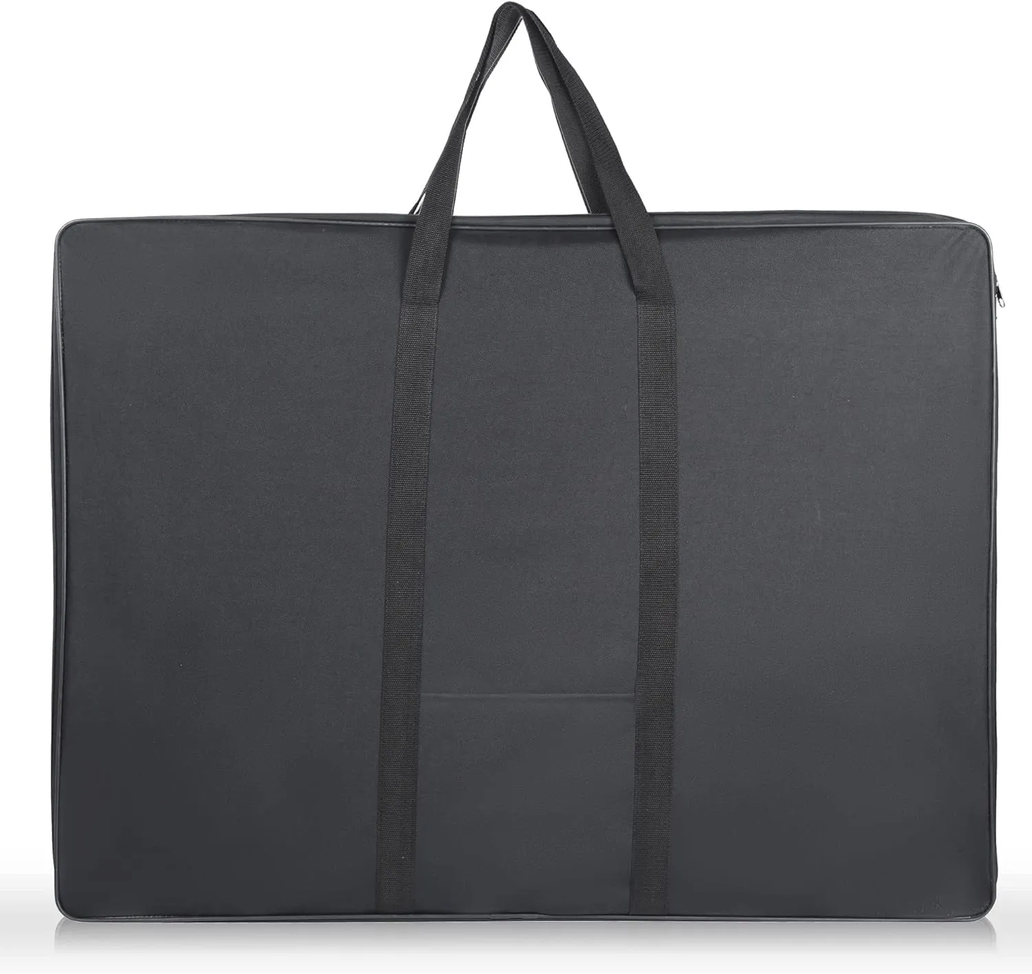 JJRING Art Portfolio Bag, Wired-Frame Nylon Portfolio Case, Large Storage Bag in 37 Inches by 28 Inches, Great Carrying Bag for Artworks, Posters, Drawings, Prints (Black)
