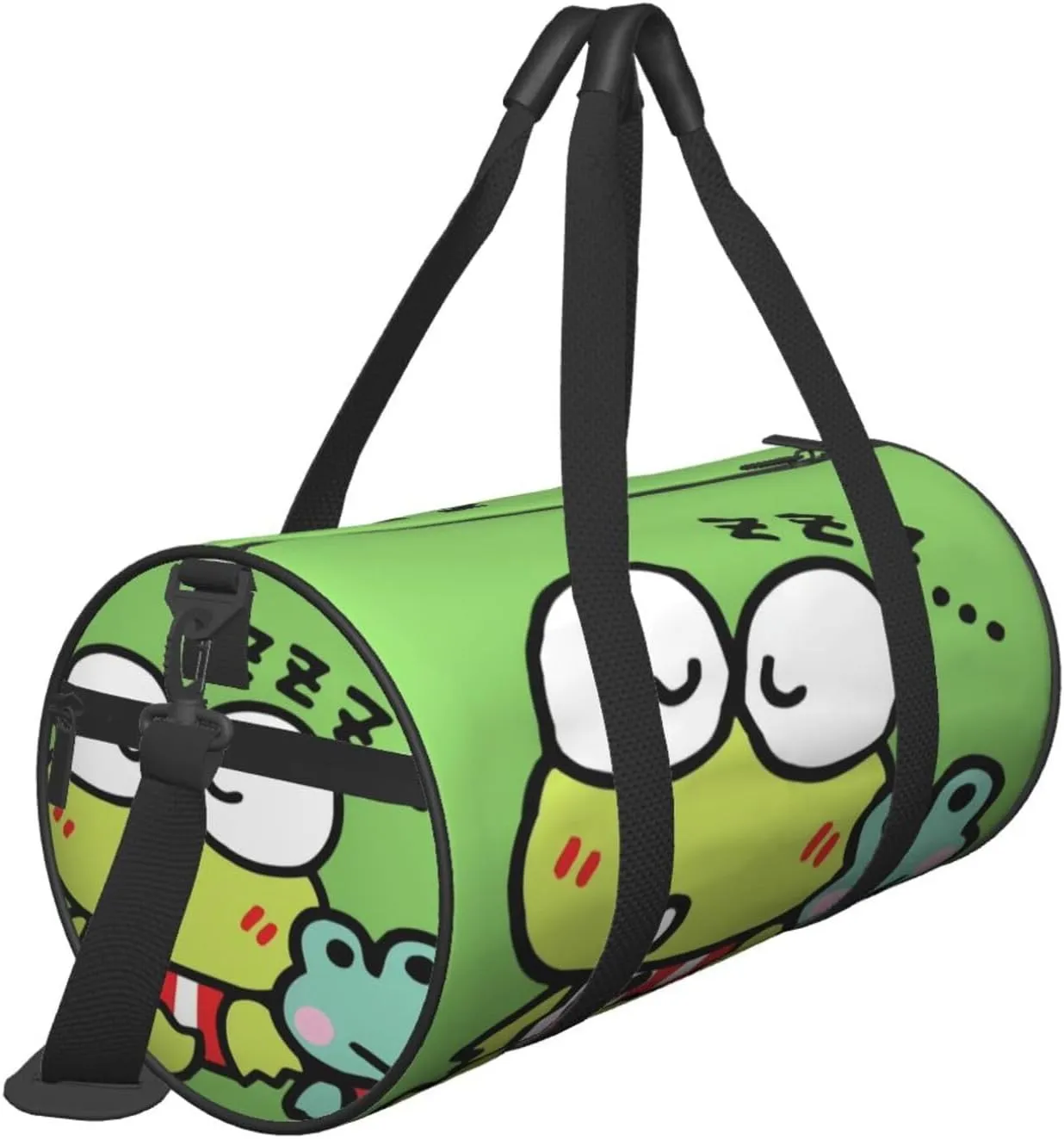 Ker-oppi Duffel Bag Large Capacity Portable Round Travel bag,Travel Sports Bag for Men and Women One Size