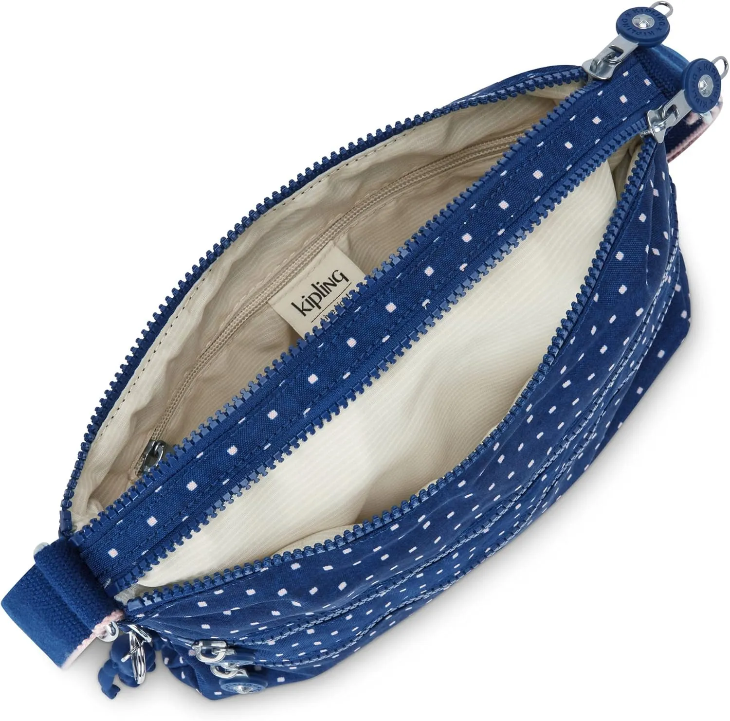 Kipling Women’s Alvar Crossbody, Super Light, Durable Messenger, Nylon Shoulder Bag