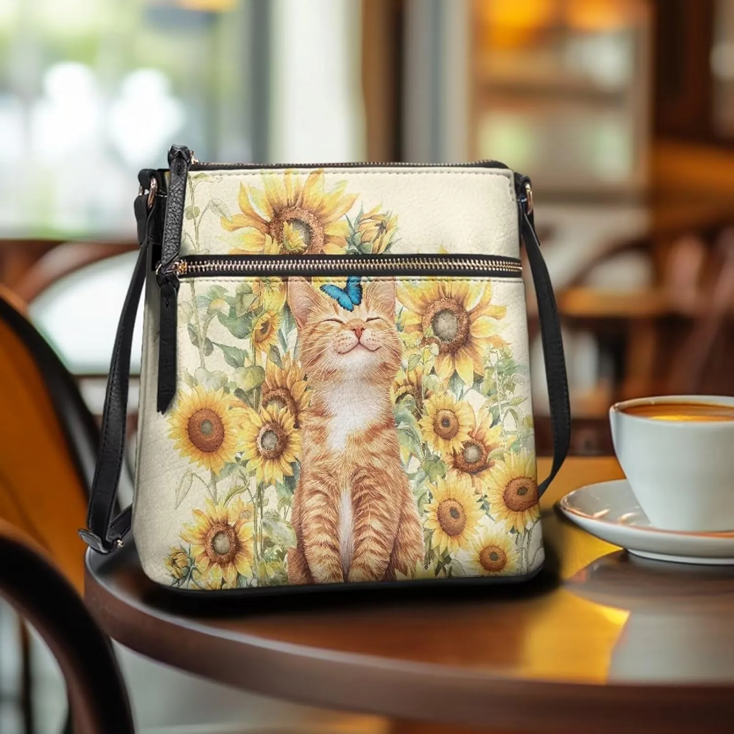 Leather Crossbody Bags for Women Fashion Shoulder Bag Casual Hobo Purses for Women Handbags