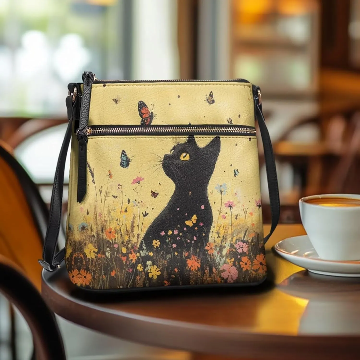 Leather Crossbody Bags for Women Fashion Shoulder Bag Casual Hobo Purses for Women Handbags