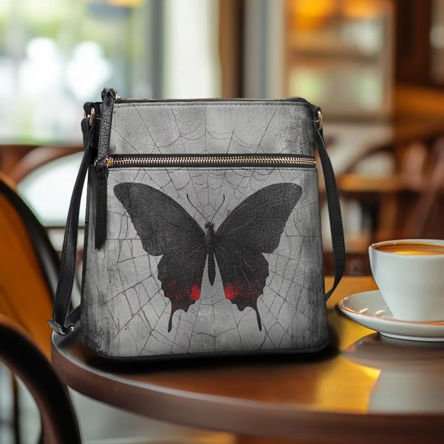 Leather Crossbody Bags for Women Fashion Shoulder Bag Casual Hobo Purses for Women Handbags