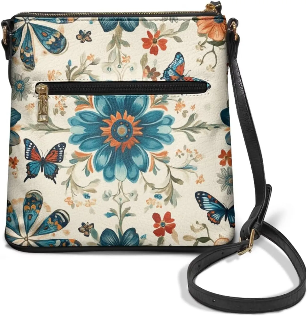 Leather Crossbody Bags for Women Fashion Shoulder Bag Casual Hobo Purses for Women Handbags
