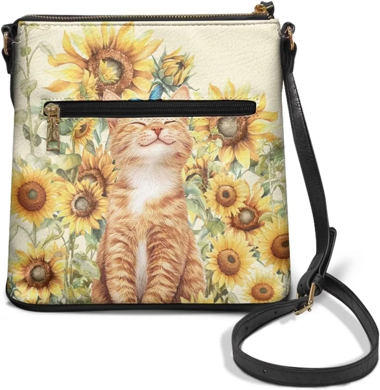 Leather Crossbody Bags for Women Fashion Shoulder Bag Casual Hobo Purses for Women Handbags