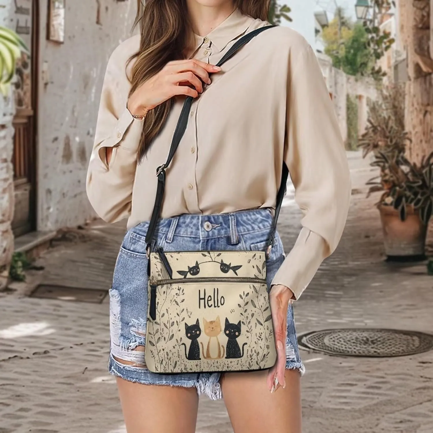 Leather Shoulder Bag for Women Casual Crossbody Bags for Women Handbags Hobo Purses for Shopping