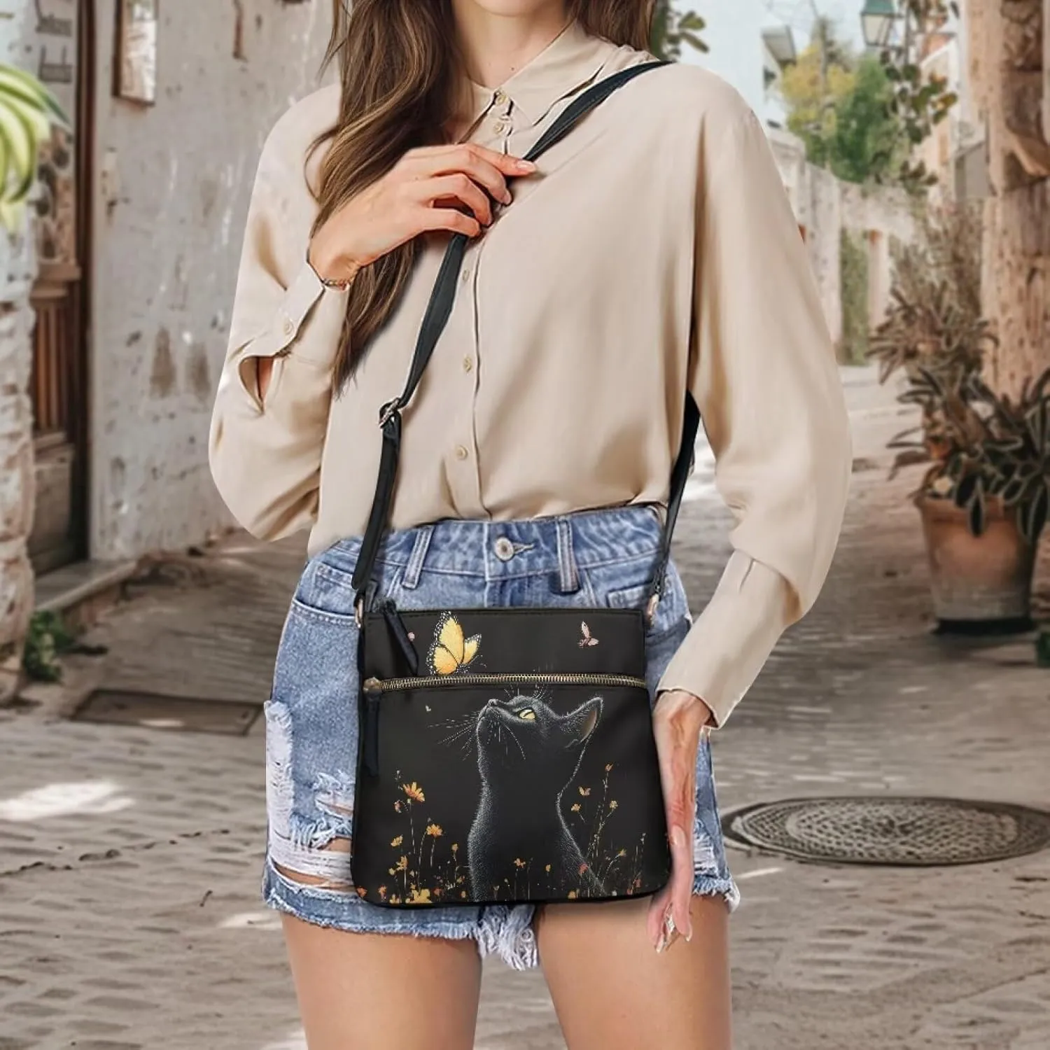 Leather Shoulder Bag for Women Casual Crossbody Bags for Women Handbags Hobo Purses for Shopping
