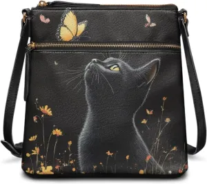 Leather Shoulder Bag for Women Casual Crossbody Bags for Women Handbags Hobo Purses for Shopping