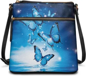 Leather Shoulder Bag for Women Casual Crossbody Bags for Women Handbags Hobo Purses for Shopping