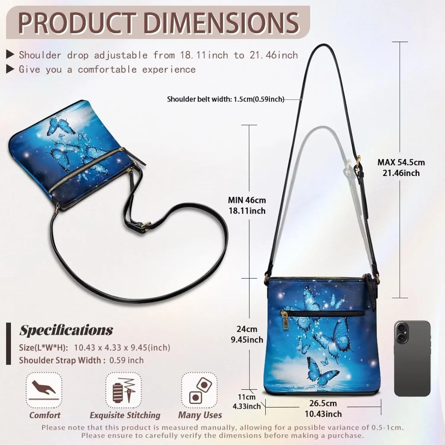 Leather Shoulder Bag for Women Casual Crossbody Bags for Women Handbags Hobo Purses for Shopping