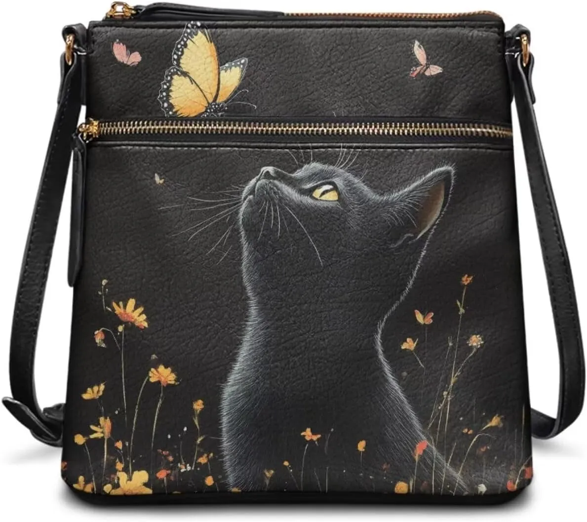 Leather Shoulder Bag for Women Casual Crossbody Bags for Women Handbags Hobo Purses for Shopping