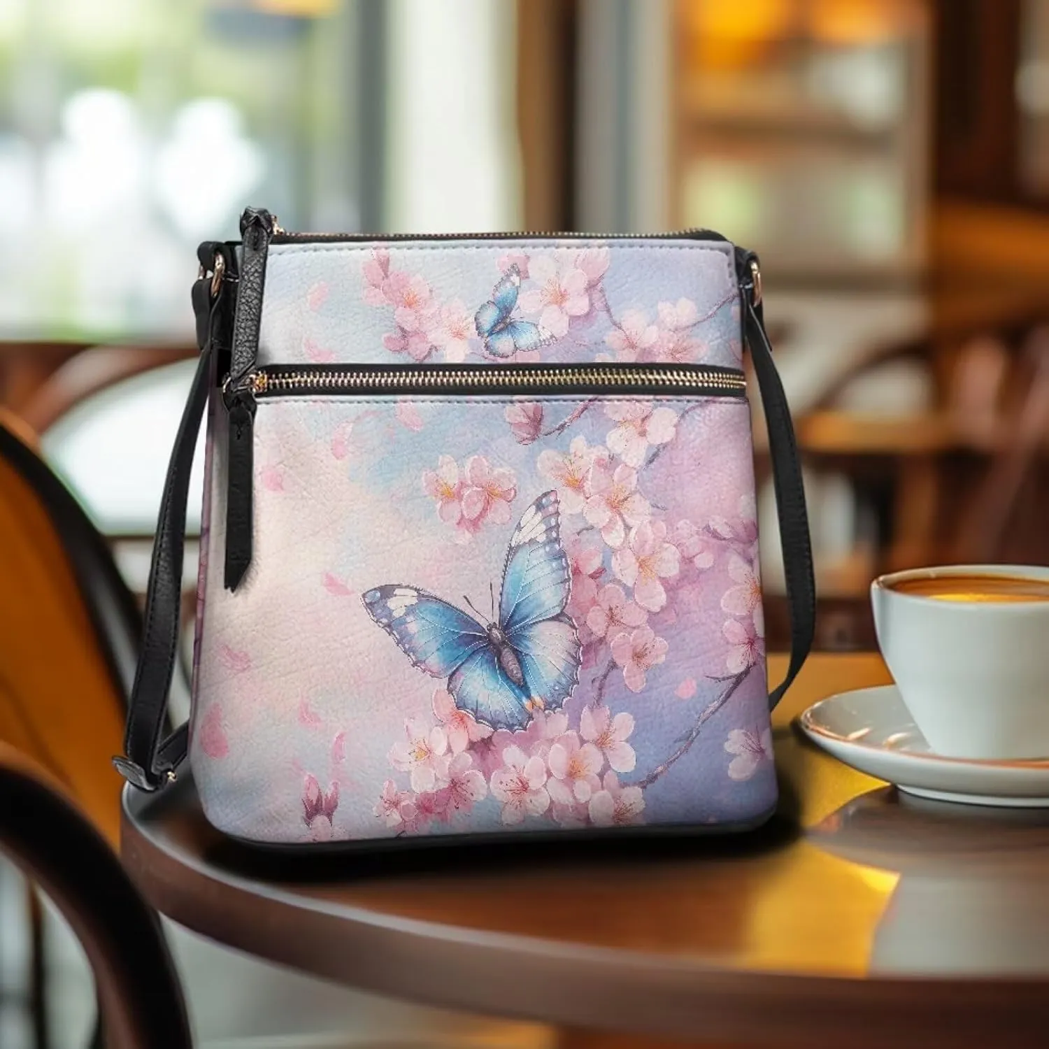 Leather Shoulder Bag for Women Casual Crossbody Bags for Women Handbags Hobo Purses for Shopping