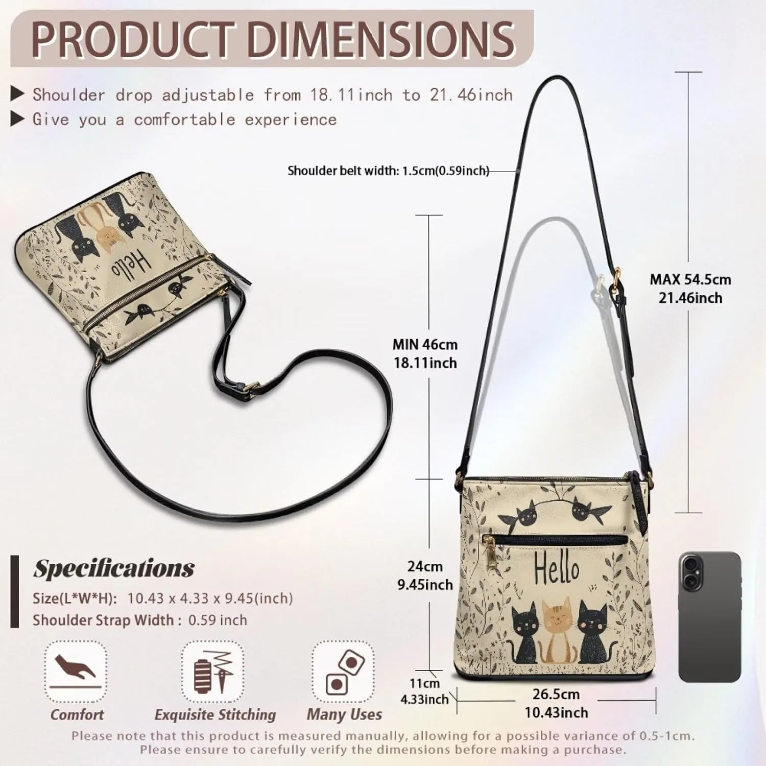 Leather Shoulder Bag for Women Casual Crossbody Bags for Women Handbags Hobo Purses for Shopping