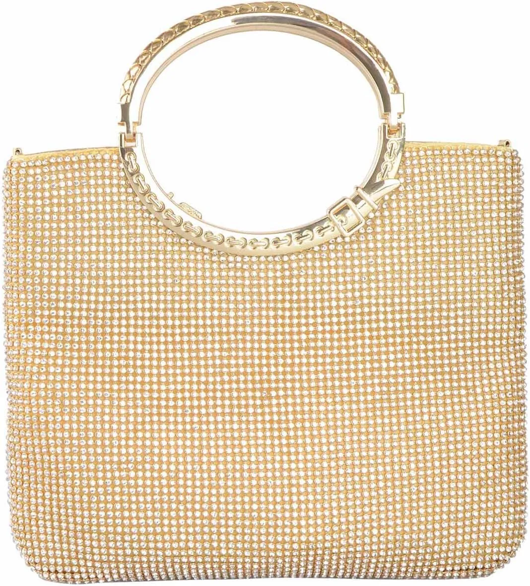 LIFEWISH Womens Crystal Rhinestone Evening Bags Bling Clutch Purses for Prom Cocktail Party Wedding
