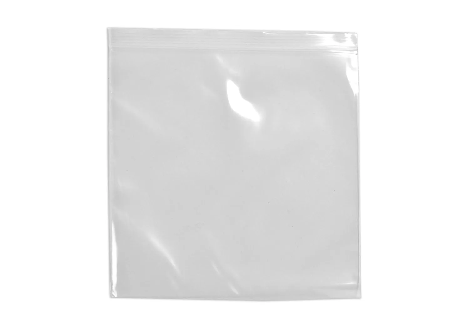 LK Packaging 10" x 13" 2 mil Single Track Zipper Bag, Pack of 1000
