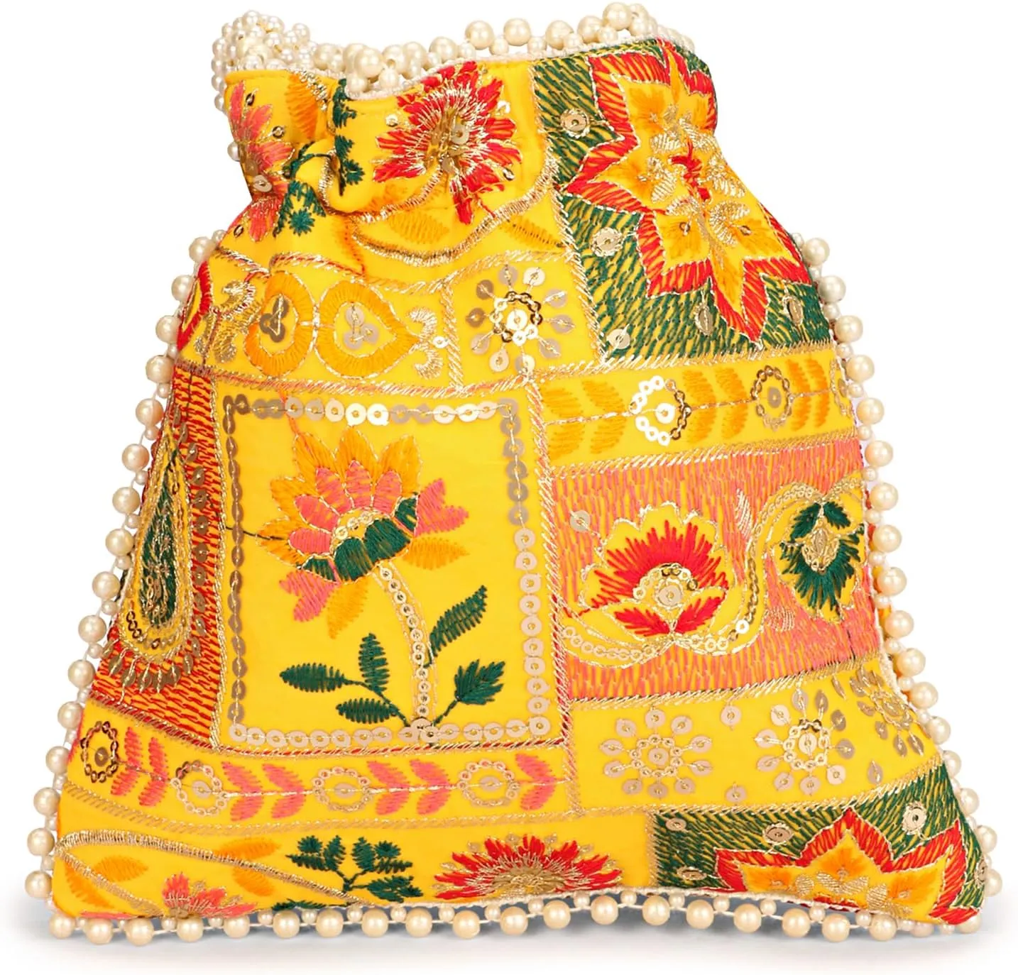 LONGING TO BUY Indian Wedding Potli Bags For Women, Potli Bags For Enagement, Sequence Potli Bags For Women