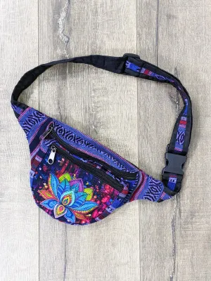 Lotus Print Gheri Bum Bag
