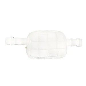 Mavi Bandz - Karma Collection Clean White Puffer Waist Belt Bag