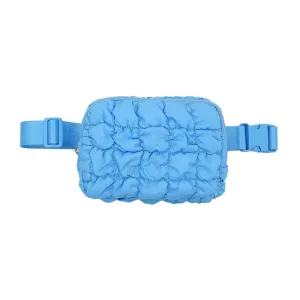 Mavi Bandz - Karma Collection Cornflower Blue Puffer Waist Bag