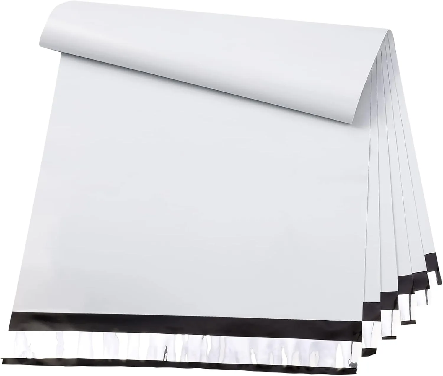 Metronic Poly Mailers 19x24 Inch 100 Pcs | Large Shipping Bags for Clothing, Small Business | Strong Thick Mailing Bags with Self Adhesive | Waterproof and Tear-Proof Large Package Bags in White