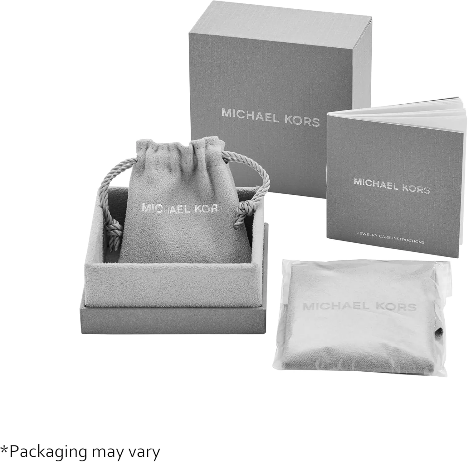 Michael Kors Stainless Steel and Pavé Crystal Pendant Necklace for Women