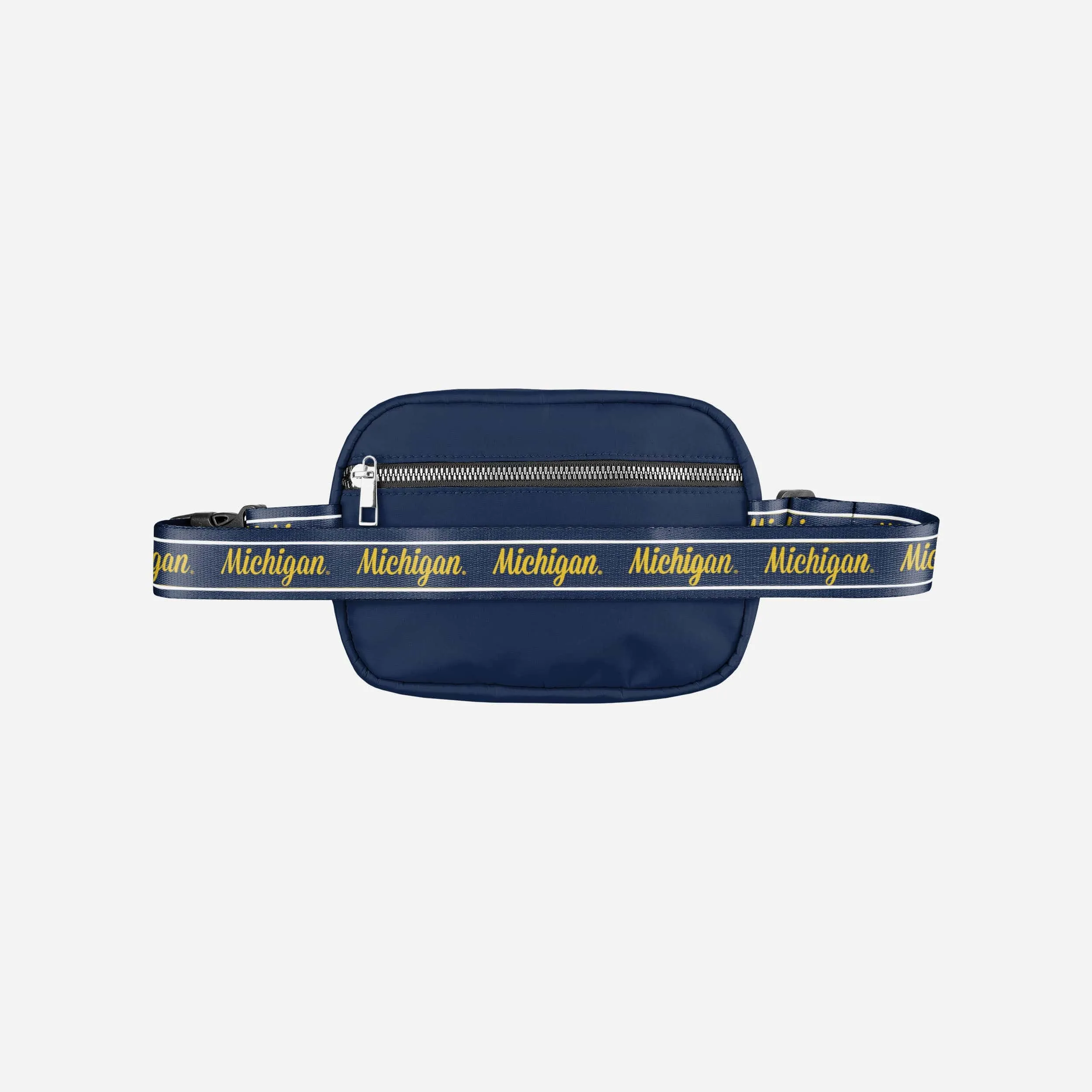 Michigan Wolverines 2023 Football National Champions Team Wordmark Crossbody Belt Bag