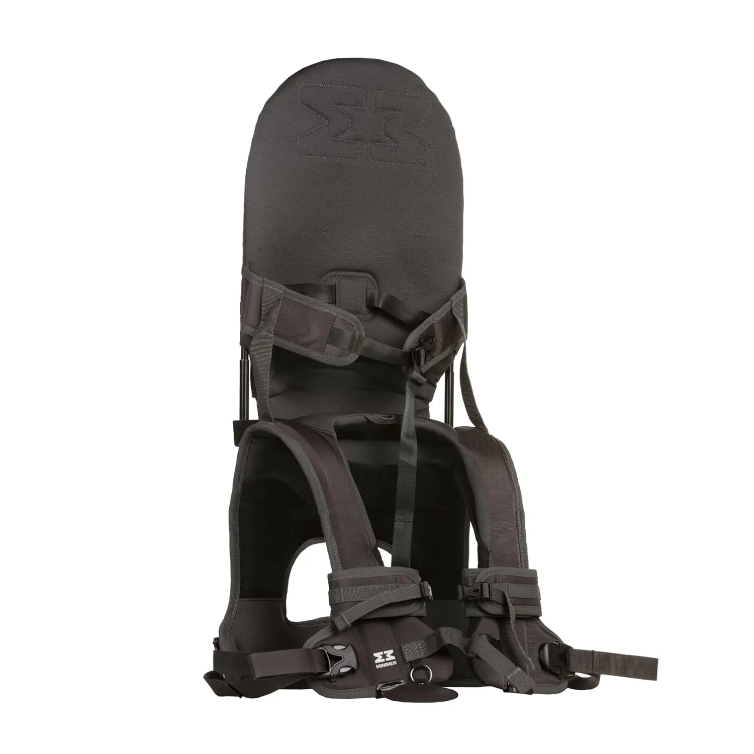 MiniMeis G4, Dark Grey - Lightweight Child Shoulder Carrier - for Kids 6 Months to 4 Years Old