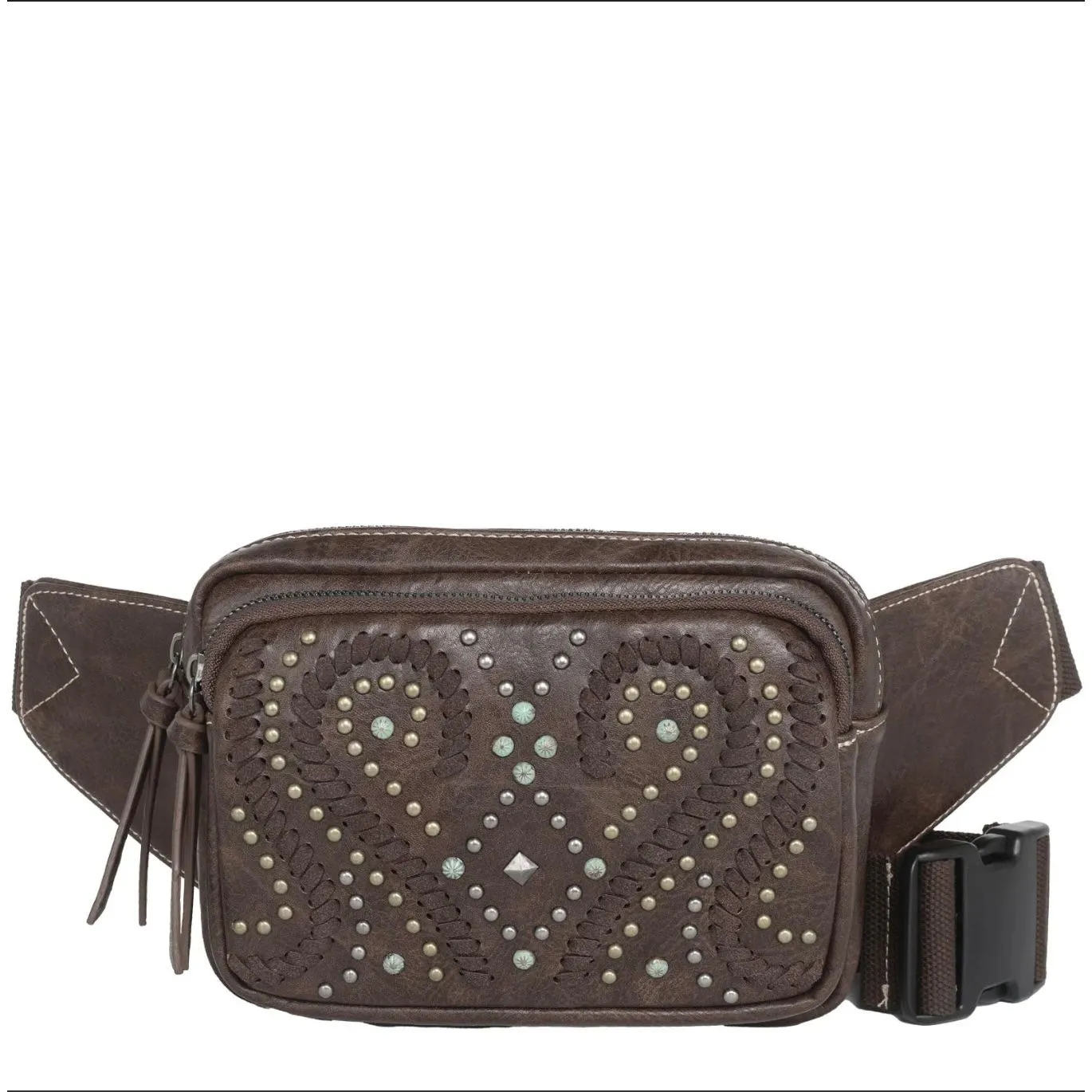 Montana West Whipstitch Collection Sling Bag