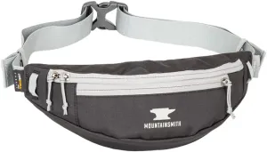 Mountainsmith Swoop Lumbar Waist Fanny Hip Pack, Running, Hiking, Travel, Dog-Walking, Outdoor Activities with 2 Zippered Pockets, Heritage Black