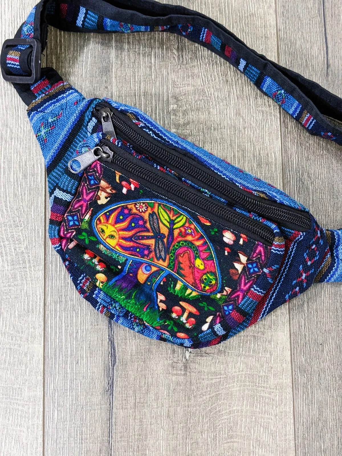 Mushroom Print Gheri Bum Bag