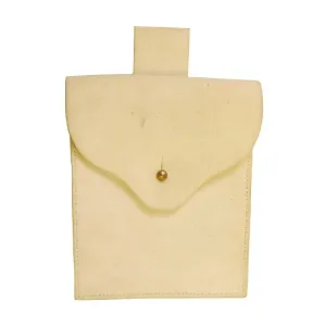 Musicians Pouch White Leather Case Card No. 6 Brigade Of Guards British Army