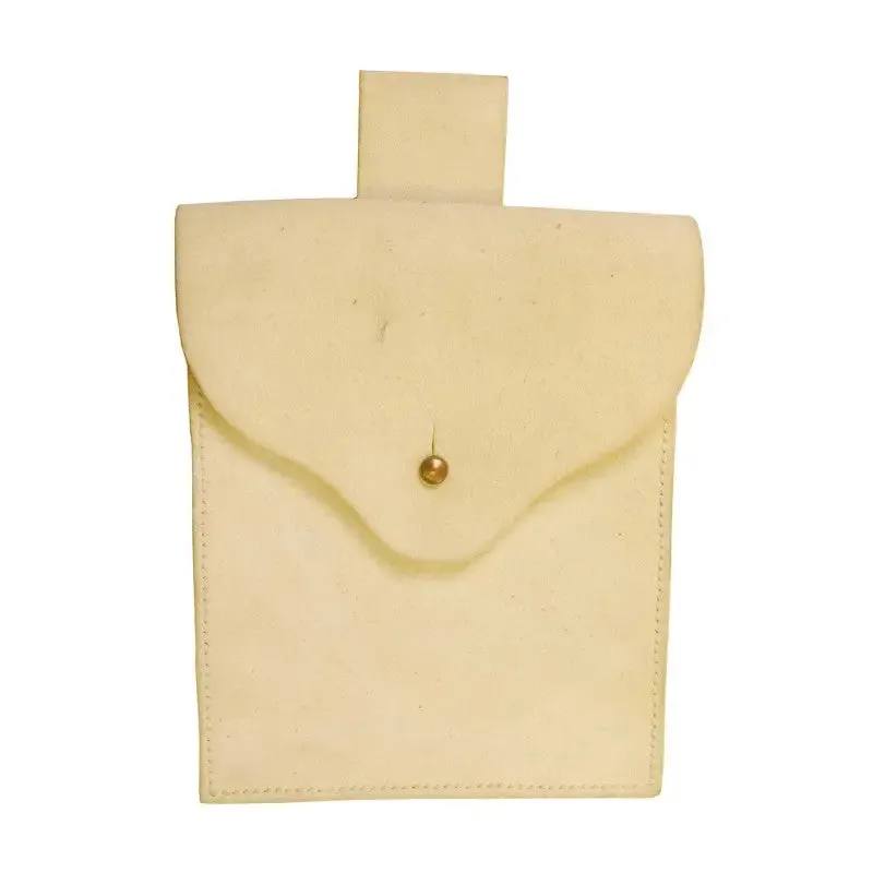 Musicians Pouch White Leather Case Card No. 6 Brigade Of Guards British Army