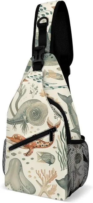 Mustard Yellow And Brown Sling Bag Crossbody Bags Cross Body Bag Fanny Packs Chest Bags Sling Purses for Travel