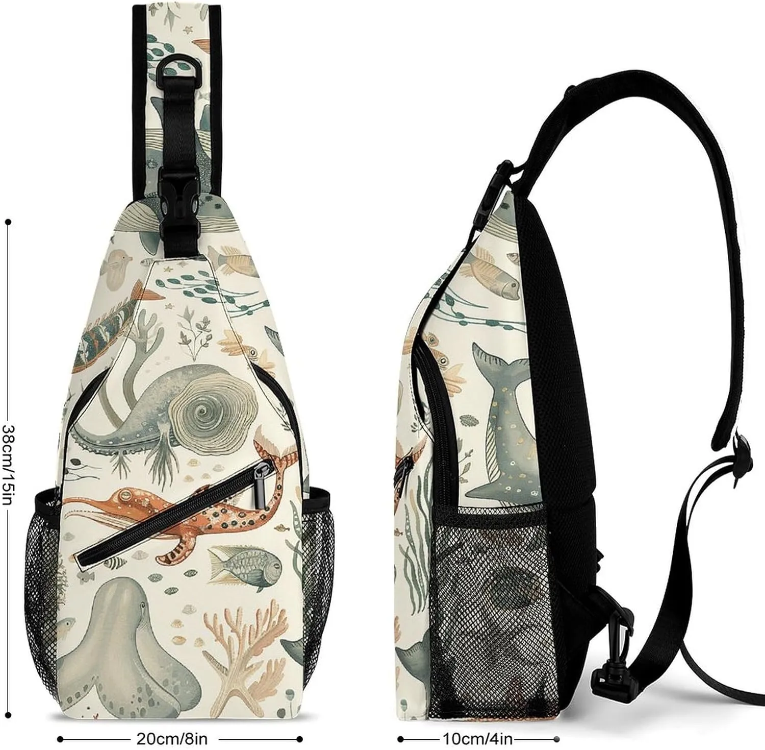 Mustard Yellow And Brown Sling Bag Crossbody Bags Cross Body Bag Fanny Packs Chest Bags Sling Purses for Travel